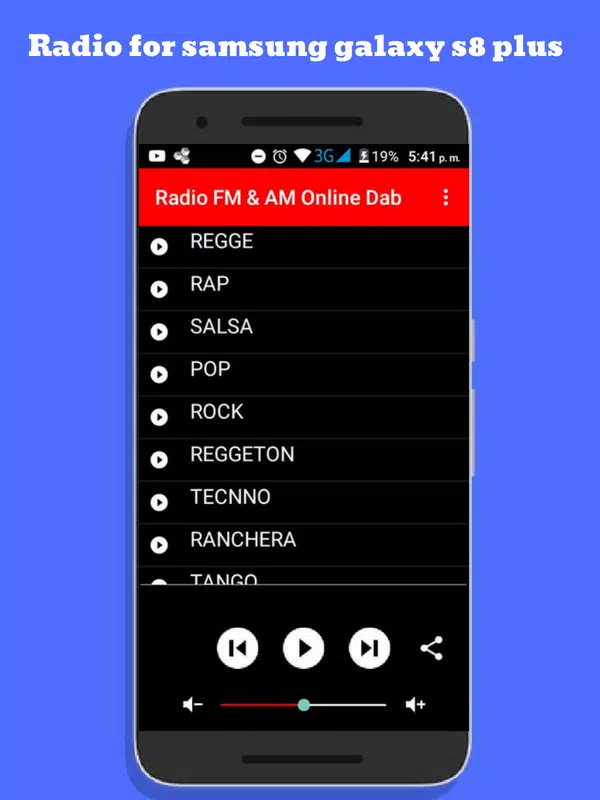 Dar rock Pocos Descarga de APK de Radio for samsung galaxy s8 plus para Android