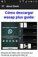 Descargar wasap plus gratis ++ poster