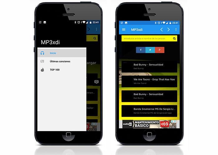 Descarga de APK de Mp3xd Descargar música canciones mp3 gratis para Android