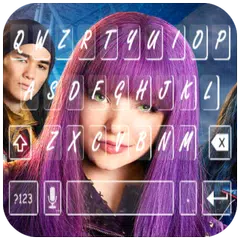 Скачать Descendants keyboard  (wallpapers and backgrounds) APK