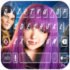 Descendants keyboard  (wallpapers and backgrounds) icône
