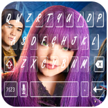 Descendants keyboard  (wallpapers and backgrounds)
