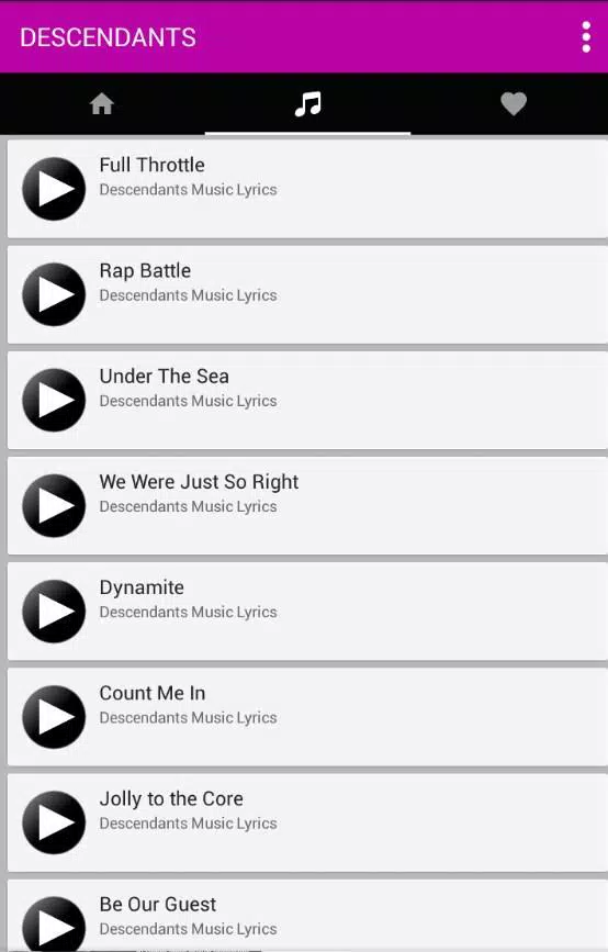 Descendants 2 Music Lyrics Dlya Android Skachat Apk
