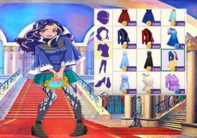 Descendants Dress Up Game постер