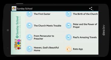 Sunday School Songs & Stories capture d'écran 1