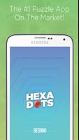 Hexa Dots - 将四个相同颜色的圆点连成 海報