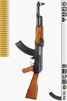 AK-47 Fire Affiche