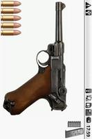 Luger P08 Gun imagem de tela 1