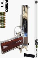 Gun Colt M1911 plakat
