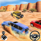 jeux de voiture dans le désert icône