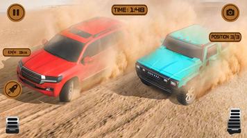 jeux de voiture dans le désert capture d'écran 1