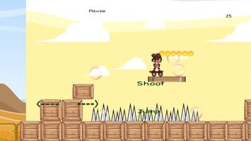 Desert Ninja- Skateboarder اسکرین شاٹ 3