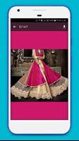 Silk Lehenga Designs 2017 captura de pantalla 3