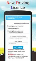 Driving Licence Online Apply capture d'écran 2
