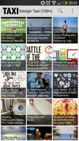 Design Taxi RSS Reader Plakat