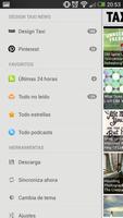 Design Taxi RSS Reader captura de pantalla 1