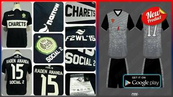 Design Futsal Clothes Affiche