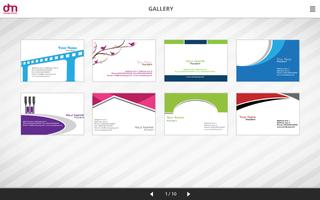 Business Card Maker syot layar 3