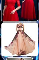 Design of Evening Gown Reference Affiche