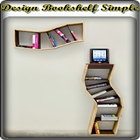 Design Bookshelf Simple-icoon