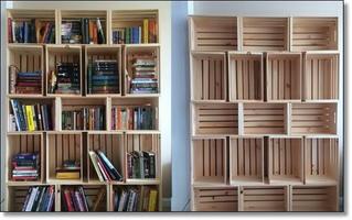 Design Bookshelf Simple โปสเตอร์