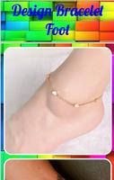 Design Bracelet pied Affiche