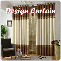 design curtains Affiche