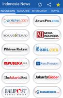 Indonesia News all Newspapers Affiche