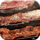 Sizzling Bacon Live Wallpaper! أيقونة