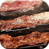 Sizzling Bacon Live Wallpaper! icône