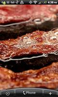 Sizzling Bacon Live Wallpaper! Affiche