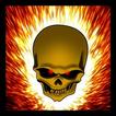Flaming Skull Live Wallpaper