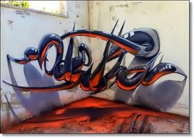 Design Graffiti Names 3D Ideas poster