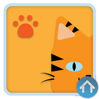 Tiger Cat Theme - Be Launcher ไอคอน