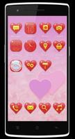Hearts Theme for Be Launcher Ekran Görüntüsü 1