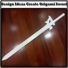 Design Ideas Create Origami Sword ícone
