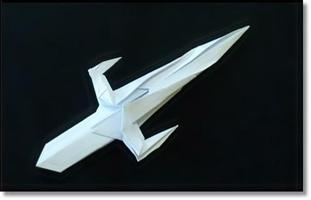 Design Ideas Create Origami Sword imagem de tela 3