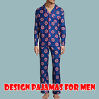 design pajamas for men آئیکن