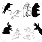 Hand Shadow Puppets Ideas ไอคอน