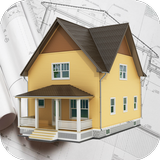 3D House Plans - 1 Bedroom icône