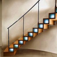 Wood Stairs Minimalist Design تصوير الشاشة 1