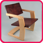 Design wood furniture icon