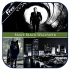 Brave Black Wallpaper icône