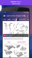 Learn to Draw Dragons 2018 syot layar 1