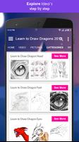 Learn to Draw Dragons 2018 syot layar 2