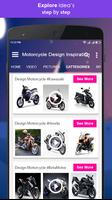 motorcycle design inspiration capture d'écran 1