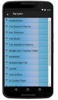 Simon Garfunkel Song & Lyrics تصوير الشاشة 2