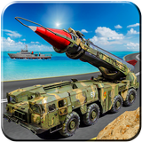 Missile Attack Army Truck 2017: Army Truck Games icône