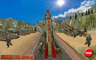 Flugkörper Launcher Bewaffnet Lastwagen: Armee Spi Plakat