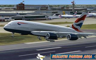 Airplane Simulator 2017 Driver: Airplane Flying 3D capture d'écran 3